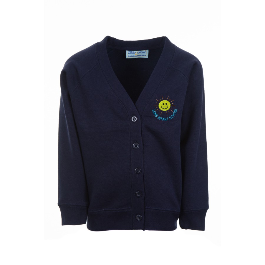 Navy blue hot sale school cardigan